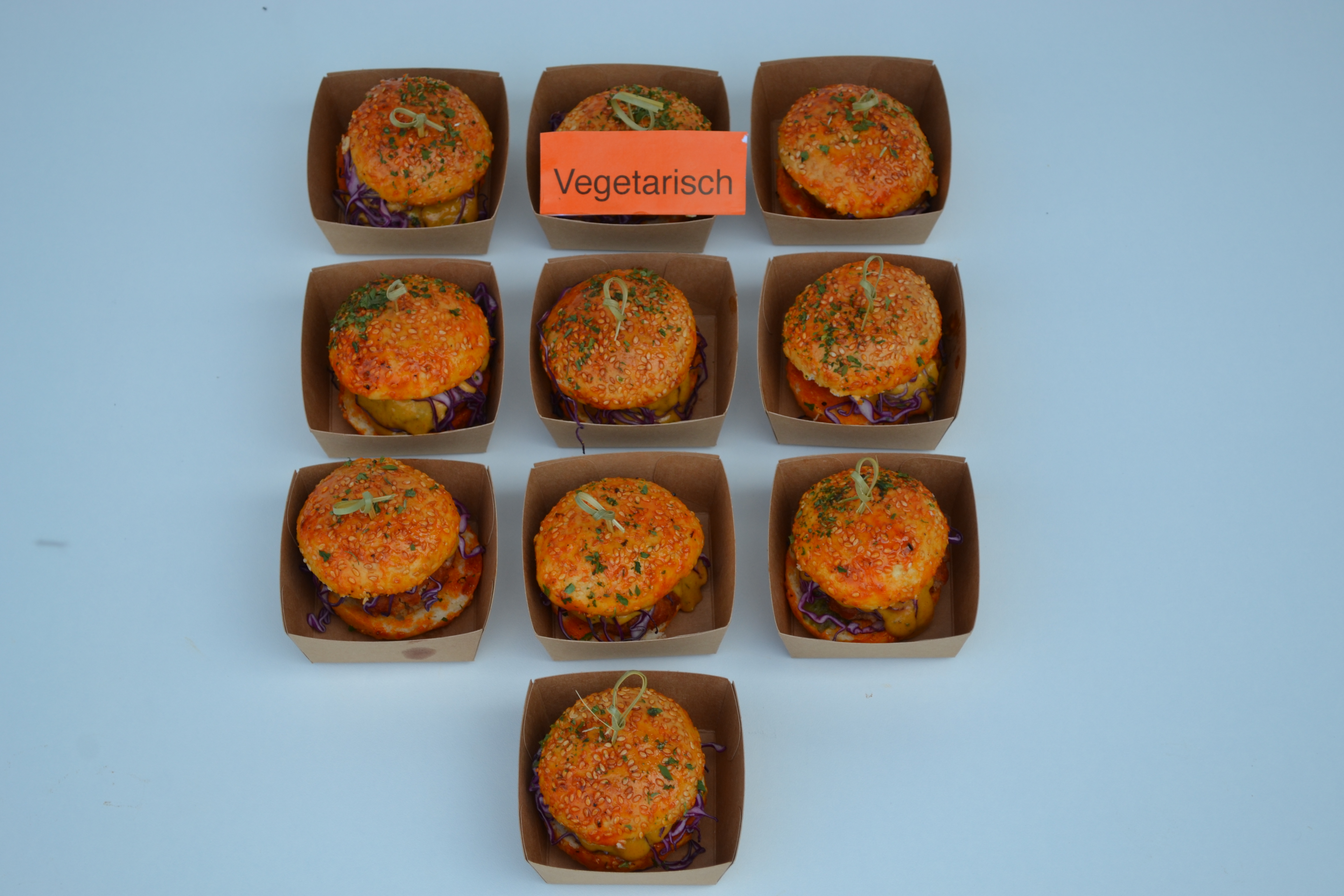 10 vegaburgers hapjesbox