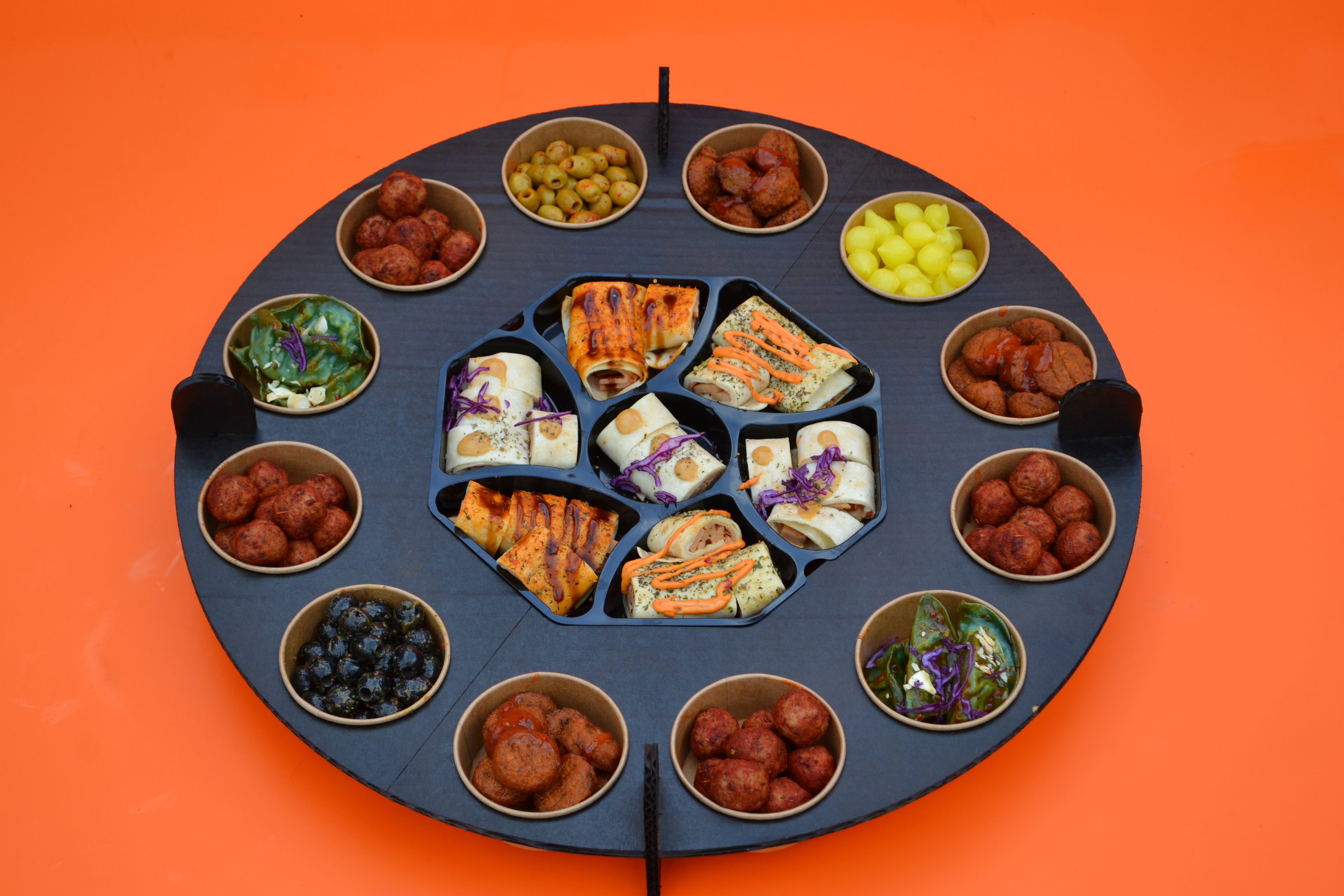 Vegetarische borrelhapjes